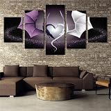 5D Diamond Painting 5 Teilig Groß XXL Drache Tier Diamant Painting Bilder Basteln Erwachsene 100x50cm Diamond Art Painting, DIY Voll Diamant Malerei Stickerei Kreuzstich für Room Decor Wohnwand N-4350