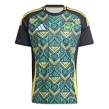 adidas Trikot Fußball Jamaika Away 2024, Schwarz , XL