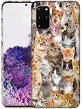 SM CASES Schutzhülle für Samsung Galaxy S20+, Galaxy S20 Plus 5G, Motiv: Katzen und Kätzchen, 3D-gedrucktes Design, Hartplastik, kompatibel mit Samsung Galaxy S20 Plus 4G/5G