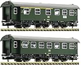 Fleischmann 809911 N 2er Set Umbauwagen 1./2.Klasse der DB 1./2