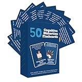 Opilroyn -Karten für Bewältigungsfähigkeiten - Kartenspiel für emotionale Unterstützung, Lernwerkzeug mit 50 Folien für Achtsamkeitspraxis für alle Altersgrupp