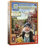 999 Games - Carcassonne: Bürgermeister und Abteien Brettspiel - Erweiterung ab 7 Jahren - Eines der besten Spiele des Jahres 2016 - für 2 bis 6 Spieler - 999-CAR14N