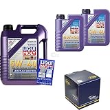 Filter Set Inspektionspaket 7 Liter Motoröl Leichtlauf High Tech 5W-40 SCT Germany Ö