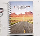 Kipitan Reisetagebuch USA/Amerika WESTküste zum selberschreiben oder als Abschiedsgeschenk - DIN A5 mit animierenden Aufgaben und Challenges und Reise-Z