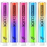 Vapes Bars Diamond Click, Pod Mod, 400 mAh, royal saffron, ohne Nik