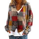 Pullover Damen Oversize Trend Onlxmas Pullover Pullov Grobstrick Cardigan Damen Strickpullover Damen Weihnachts-Shirt Damen Langarm Pullover Cropped Damen Black Friday Angebote Werkzeug