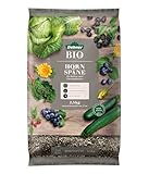 Dehner Bio Hornspäne, hochwertiger Dünger für Balkonpflanzen/Gartenpflanzen, ökologischer Universaldünger, natürliche Langzeitwirkung, 2.5 kg, ca. 25 qm, b
