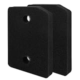 2 Stück 9164761 Filter für Miele T1 Trockner Wärmepumpentrockner| Grob und Fein Filter 207 x 157 x 30mm | Schwammfilter Filtermatte Kondenstrockner Fusselfilter Schaumstoff Schaumfilter Spong
