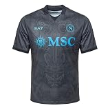 SSC Napoli Herren Maglia Replica Third Ea7 T-Shirt, Larg