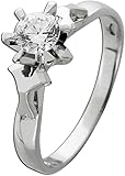 Ch.Abramowicz Brillantring Weißgold 750 18 Karat Diamant Antikschmuck 17