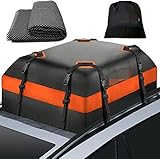 YUEGOO Dachtasche Auto Dachbox für Mercedes Benz R-Class R300 R320 R350 R400 R500, 15 Kubikfuß Faltbare Dach Gepäckbox Wasserdicht Autodachtasche Aufbewahrungsbox für Auto Reisen Zubehö