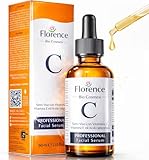 60ml Bio Hyaluron Serum mit Vitamin C, E. Hochkonzentriert Anti-Falten, Anti-Aging & Dunkle-Flecken. Hyaluronsäure-Gesichtsserum, Ideal als Augenkonturcreme. Dermaroller Essence. Vegane Naturkosmetik