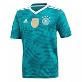 adidas Kinder Dfb Away Jersey 2018 Trikot, grün (eqt green s16/White/Real teal s10), 152