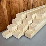 KVH Nsi 3 x 5 cm Fichte gehobelt Dachlatten Bauholz Konterlatte Holz 50 cm Länge (3 x 5 cm - 50 cm Länge - 2 Stück)