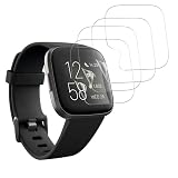 Joywing für Fitbit Versa 2 Schutzfolie Fitbit Versa 2 Displayschutzfolie, für Soft TPU Anti-Kratzer Folie Fitbit Versa 2 Panzerfolie, Ultra HD Hartglasfolie Fitbit Versa 2, 2 Stück