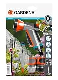 Gardena Indoor Grundausstattung: Starter Set bestehend aus Hahnverbinder Indoor, Schlauchverbinder, Wasserstop und Balkonbrause, für kleine Gärten; Terrassen und Balkone (18274-20)