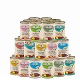 Landfleisch 20 x 400 g Pur Dosen | Nassfutter | aus 13 Sorten frei wählb