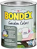 Bondex Garden Colors Ruhiges Steingrau 0,75 L für 9 m² | Halbdeckende Farbe | Vintage-Flair | Dekorative Holzfarbe | seidenmatt | H