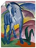 ARTland Poster Kunstdruck Wandposter Bild ohne Rahmen 30x40 cm Landschaften Berge Tiere Blaues Pferd 1911 Expressionismus Franz Marc T7UX