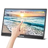 Thinlerain 15 Zoll Portable Touchscreen Monitor USB C 1920 x 1080p IPS Bildschirm Tragbarer Monitor HDMI Erweiterter Monitor für PC Windows 7 8 10 Comp