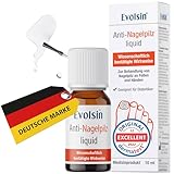 Evolsin® Anti-Nagelpilz Liquid I Wissenschaftlich bestätigte Wirkweise I Geeignet für Diabetiker I Medizinprodukt I Nagelpilz Nagellack für Füsse und Hände I Nag