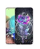 Sunrive Hülle Kompatibel mit Samsung Galaxy J1 (2016) Silikon,Transparent Handyhülle Schutzhülle Etui Karikatur Muster Weiches TPU Silikon Case (Rose, Shine) MEHRWEG