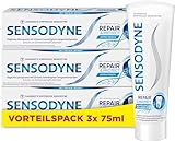 Sensodyne Zahnpasta, Repair* & Protect, Zahncreme für schmerzempfindliche Zähne, 3x 75
