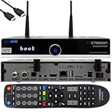 Octagon SF8008 4K UHD HDR Combo Receiver 1x DVB-S2X und 1x DVB-C/DVB-T2 - Satellit, Kabel/Terrestrisches Signal, E2 Linux Smart TV, Media Server, Aufnahmefunktion, EasyMouse HDMI, D