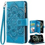 Asuwish Handyhülle für Huawei Mate 40 Pro 5G Hülle mit Kartenfach Klappbar Leder Geldbörse Ständer Hawaii Mate40Pro 40Pro 4G Handy Hüllen Schutzhülle Handyhüllen Cover Slim Wallet Phone Case B