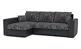 Ecksofa Paul mit Schlaffunktion! Best ECKSOFA! Eckcouch mit Bettkasten! Best! (Lawa 17 + Soft 11), Länge: 240 cm, Breite: 140 cm, Höhe: 85