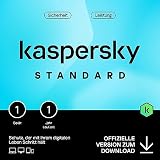 Kaspersky Standard Anti-Virus 2025 | 1 Gerät | 1 Jahr | Umfassender Schutz | Online-Banking Schutz | Leistungsoptimierung | PC/Mac/Mobile | Aktivierungscode per E