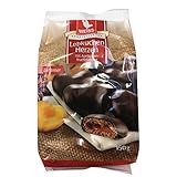 Weiss gefüllte Lebkuchen-Herzen, Zartbitter-Schokolade 6 x 150 g