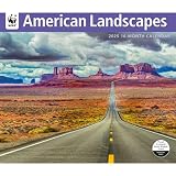 Calendar Ink, American Landscapes WWF 2025 Wandk