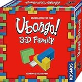 Kosmos 683160 Ubongo 3-D Family, Der beliebte Action- und Knobelspaß für die ganze Familie in 3D, Der Klassiker im Brett- und Gesellschaftsspiel für logisches Denken für 1-4