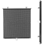 GDMING Balkon Hitzeschutz-Markise Flexibler Sonnenschutz UV-Schutz Leicht Fenster Vorübergehende Wasserdicht Einstellbar Tragbar Verdunkelungsvorhang, 4 Größen, 2 Farb