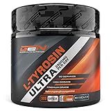 L-Tyrosin Ultra - 300 vegane Kapseln - Extra Hochdosiert: 3900 mg pro Tagesdosis - Reine Aminosäure aus pflanzlicher Fermentation - Laborgeprüft - Vegan - Ohne unnötige Z