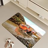 Bathmat Bath Mats Fussmatte Fußmatten Matten Wohnzimmer Teppich rutschfeste Küchenmatte Eingang Fußmatte Bagger Engineering Fahrzeug Design Boden Gebet Teppich Willkommen Teppiche Badematte Badtepp