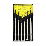 6 Stück Uhrmacher Schraubendreher Set, 6 in 1 Mini Feinmechaniker Schraubendreher, Repair Kleine Schraubenzieher Uhrmacherwerkzeug, Klein Werkzeug für Computer, Handy, Uhr, Brillen, U