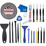 MMOBIEL 24 In 1 Reparatur Werkzeug Tool Kit für Smartphones und Feinmechanik inkl. Klebeband Schraubenzieher S