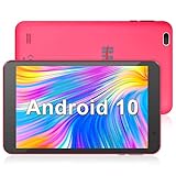 Haehne Tablet PC 8 Zoll Android 10, 8 Zoll Tablet PC, Quad Core Prozessor, 2GB RAM + 32GB ROM, 128GB Erweiterbar, 1280 X 800 IPS, Akku 4000mAh, WiFi, GPS, Bluetooth,R