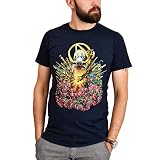 Borderlands 3 - Psycho Herren T-Shirt - Blau - Größe S