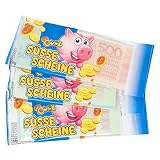 COOL Süße Scheine Esspapier, 24 Bündel Banknoten, ein Haufen Spielgeld, 24 Flowpacks mit je 14 Geldscheinen (1 x 168g)