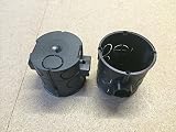50 Stück Unterputz Schalter Abzweigdose Ø 60 mm, 63 mm tief mit Tunnelstutzen 4-Dome,VDE Profiqualität MADE IN GERMANY von MD