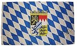 Bayern Flagge Großformat 250 x 150 cm wetterfest Fahne Landesflagge bayerische Raute Bayernflagg