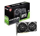 MSI GeForce RTX 3060 Ventus 2X 12G OC, Gaming Grafikkarte - NVIDIA RTX 3060, 12GB GDDR6 Speicher, 192-bit, 15 Gbp
