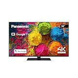 Panasonic TX-50MX700E, 50 Zoll 4K Ultra HD LED Smart TV, High Dynamic Range (HDR), Dolby Atmos & Dolby Vision, Google TV, Google Assistant, Chromecast, Mittelfuß, Schw
