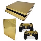 Mcbazel Vinyl Sticker Protect für Konsole & Controller, Skin Aufkleber für PS4 Slim-G