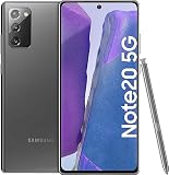 Samsung Galaxy Note 20 5G Smartphone ohne Vertrag Triple Kamera Infinity-O Display 256 GB Speicher starker Akku Android 10 to 13 - Deutsche Version (Grau), SM-N981