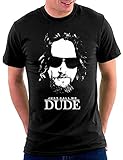 Million Nation The Big Lebowski The Dude T-shirt, Schwarz, XXL