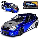 Generisch Subar. Impreza WRX STI Brian O Connor Paul Walker Fast + Furious 1/24 Jada M